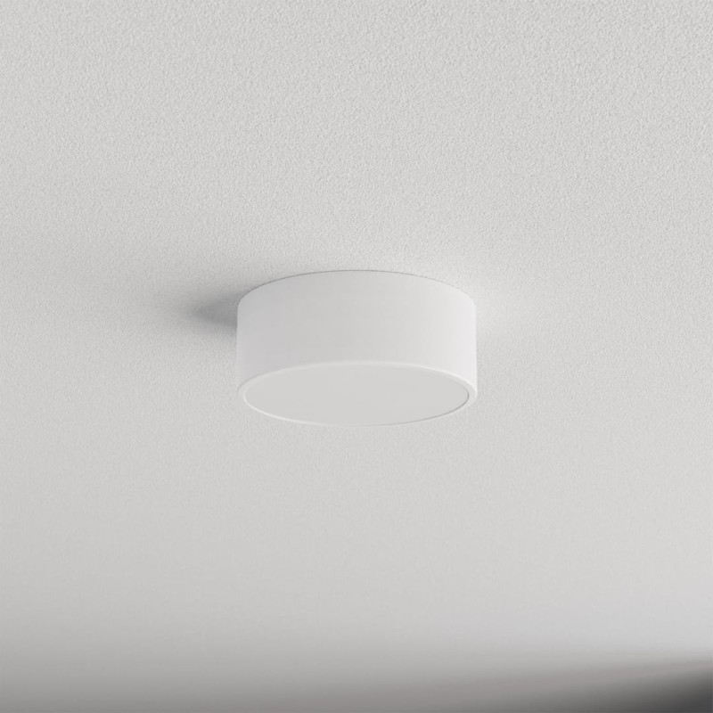 White Flush Mount Ceiling Lamp – 20 cm