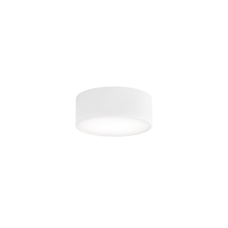 White Flush Mount Ceiling Lamp – 20 cm