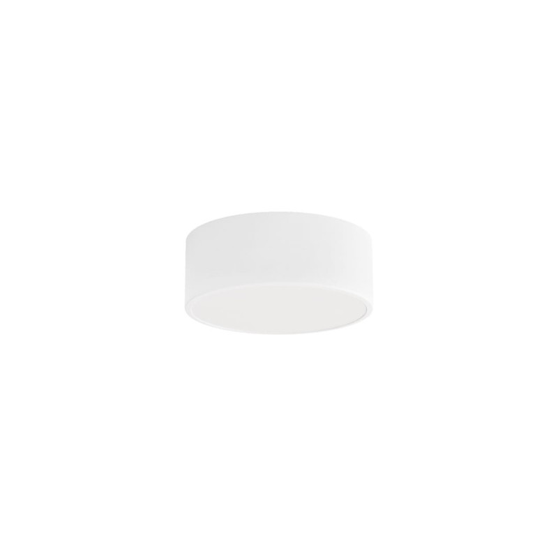 White Flush Mount Ceiling Lamp – 20 cm