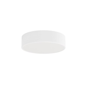 White Flush Mount Ceiling Lamp – 30 cm