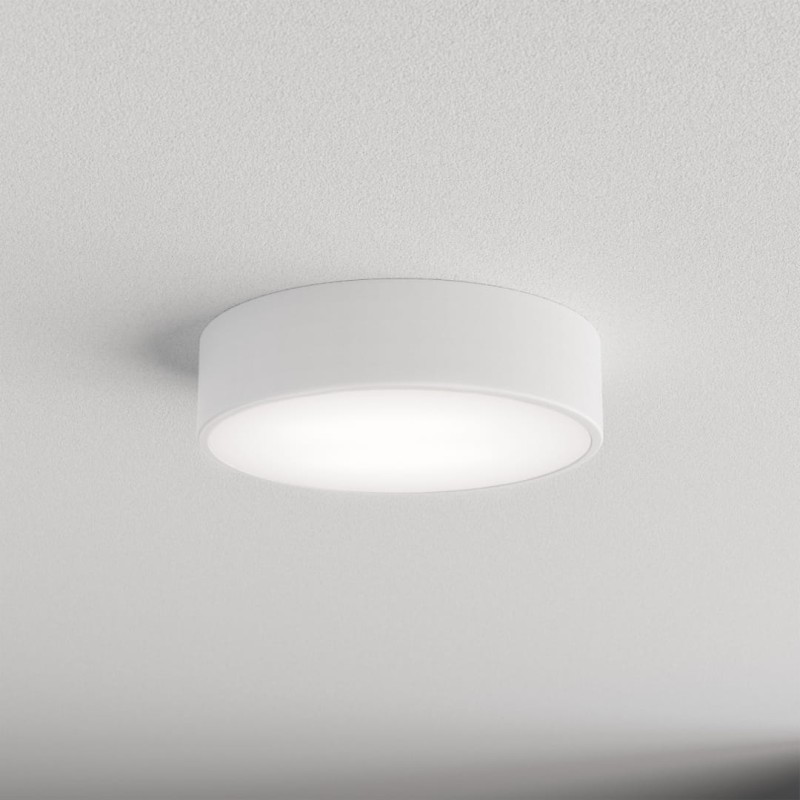 White Flush Mount Ceiling Lamp – 30 cm