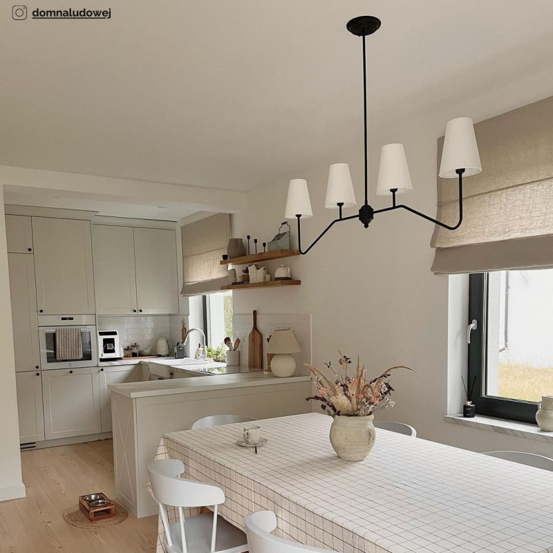 SIMPLE Chandelier Black -Crafdeco
