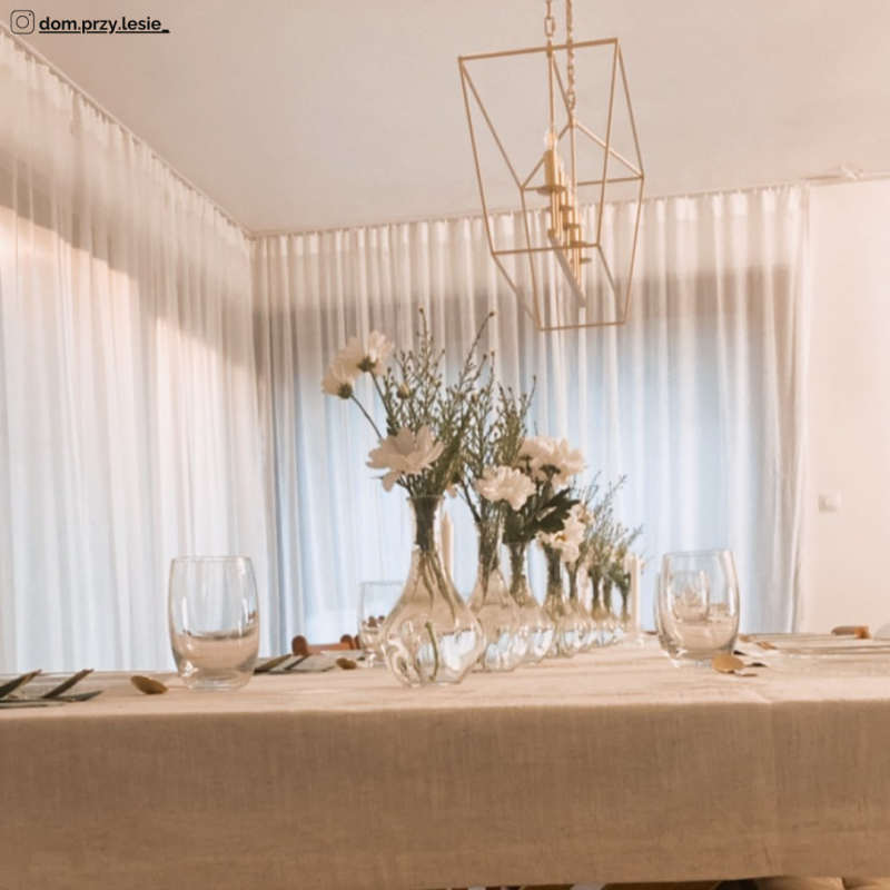 GENTLE L Gold Chandelier- Crafdeco