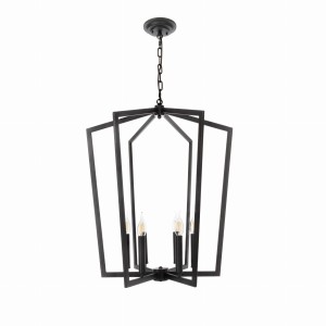 Black Cage Lamp