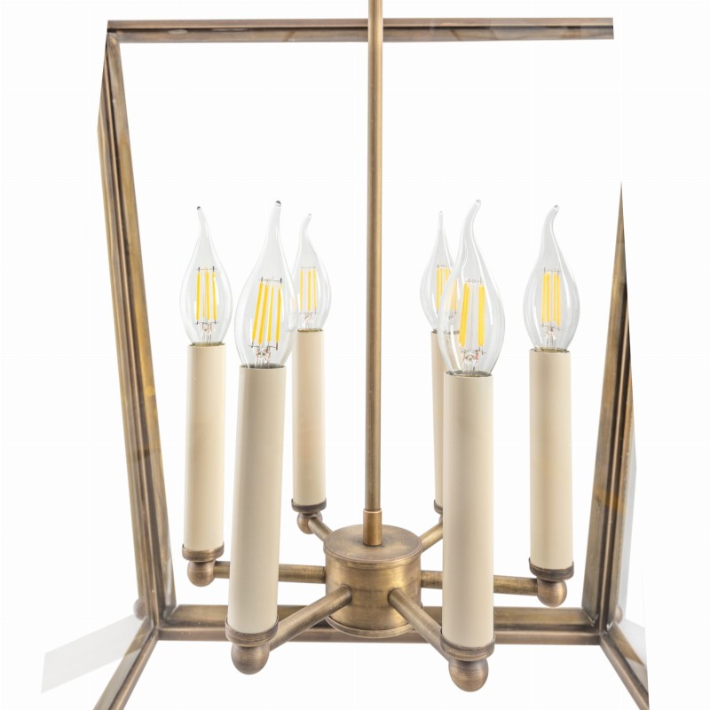 Antique Brass Lamp , Crafdeco