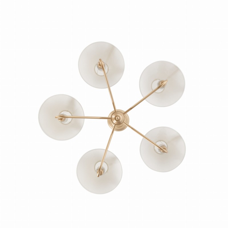CHIC S Gold Chandelier - Crafdeco