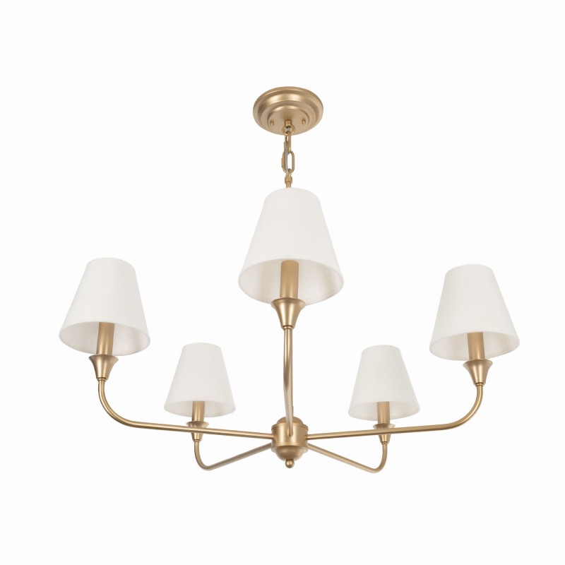 CHIC S Gold Chandelier - Crafdeco