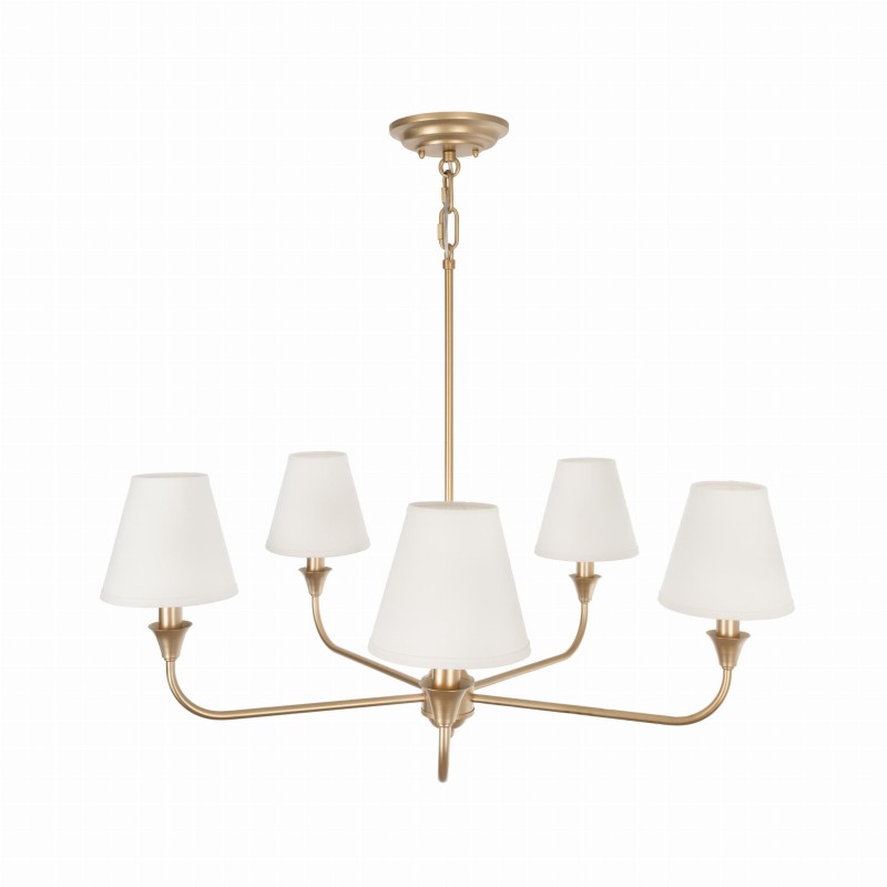 CHIC S Gold Chandelier - Crafdeco