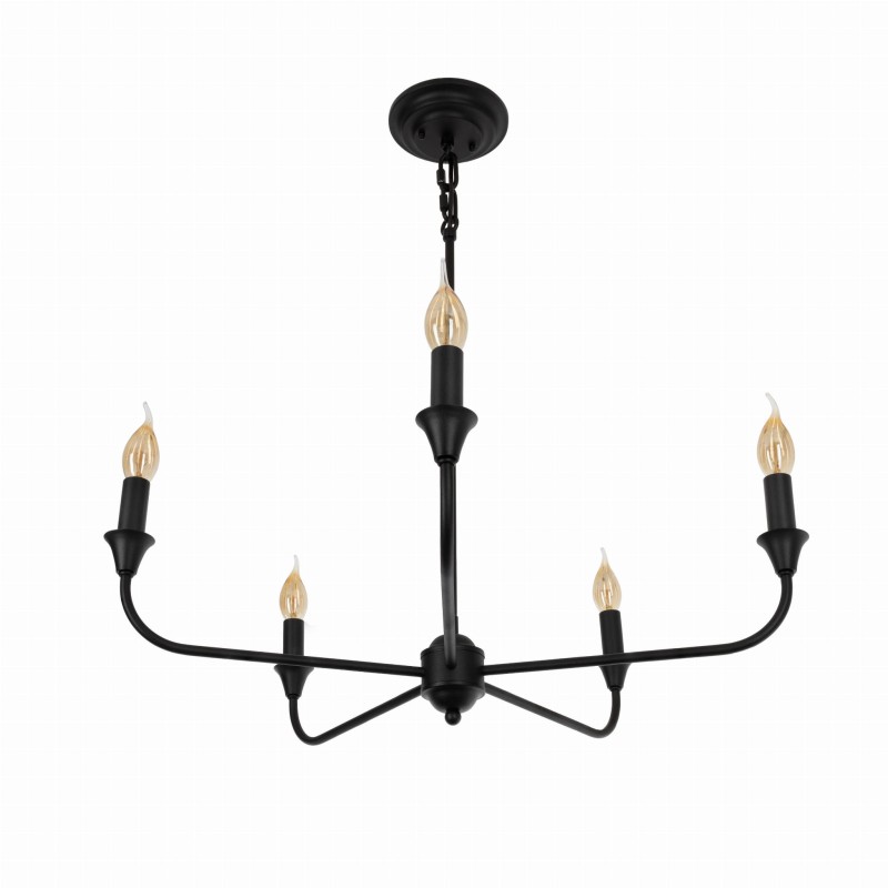 CHIC S Chandelier Black,Crafdeco