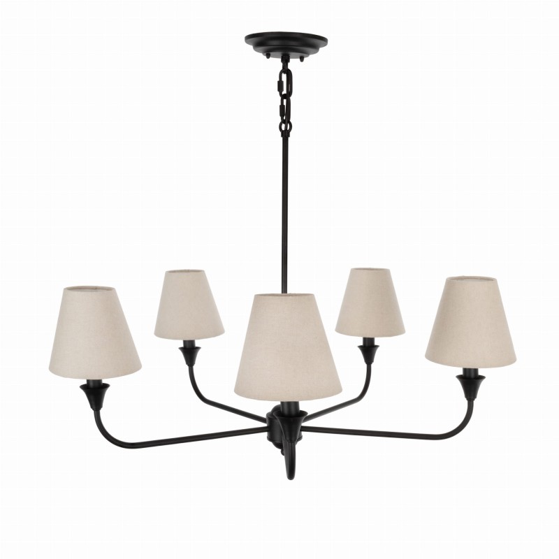 CHIC S Chandelier Black,Crafdeco