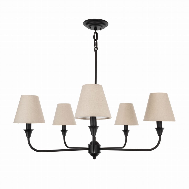 CHIC S Chandelier Black,Crafdeco