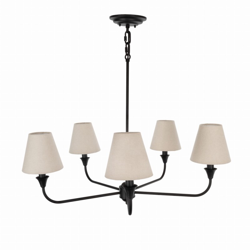 CHIC S Chandelier Black,Crafdeco