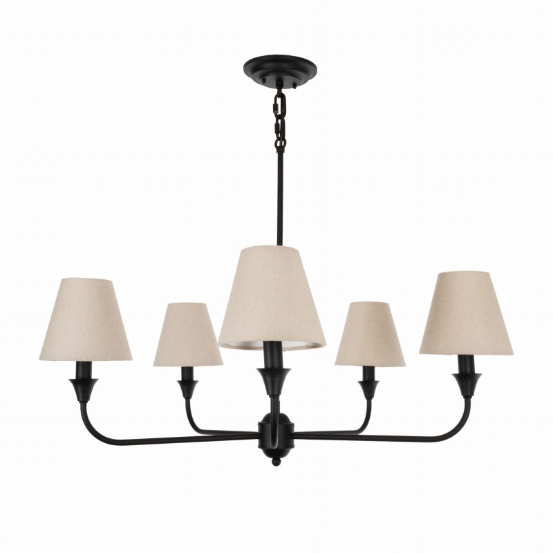CHIC S Chandelier Black,Crafdeco