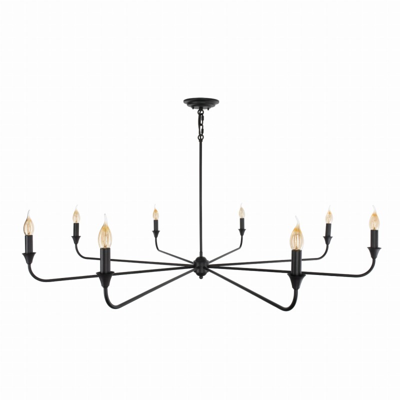Black CHIC L Chandelier, Crafdeco