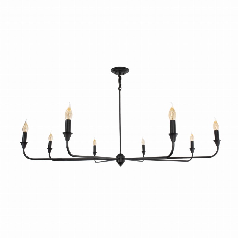 Black CHIC L Chandelier, Crafdeco