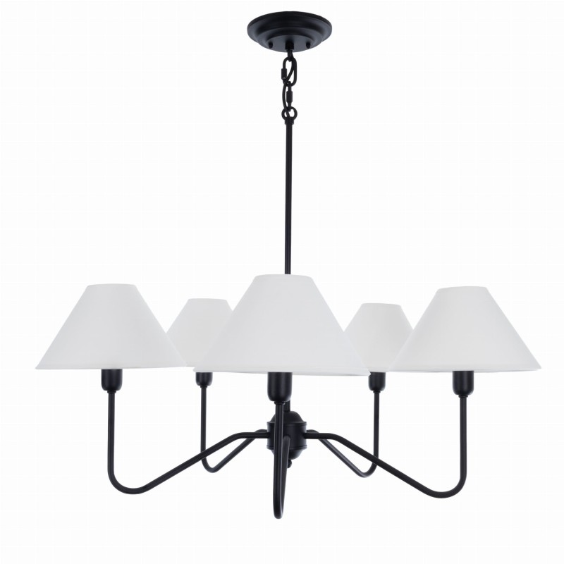 Black SIMPLE PLUS S Chandelier