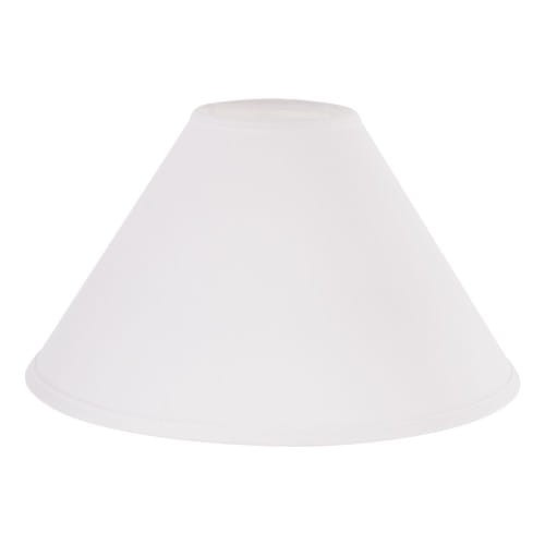 white lampshade,wide- Crafdeco