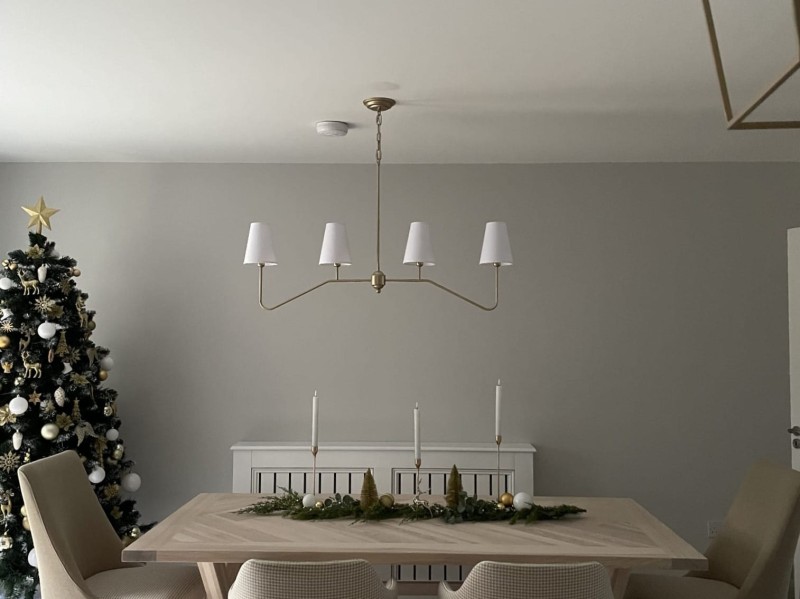 SIMPLE Gold Chandelier- Crafdeco