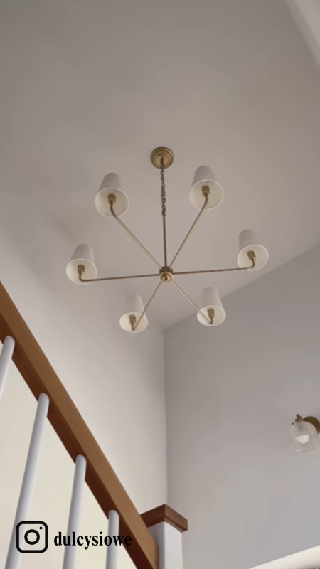 CLASSY PLUS Gold Chandelier,Crafdeco