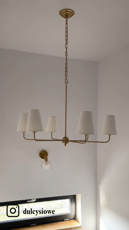 CLASSY PLUS Gold Chandelier