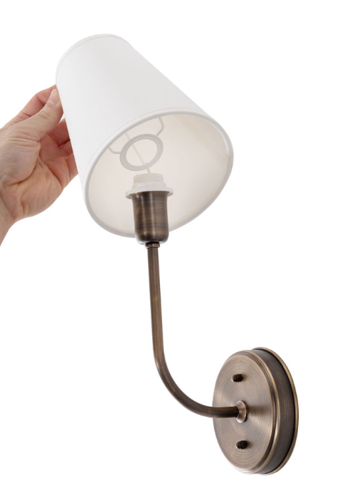 Lampshade installation-Crafdeco