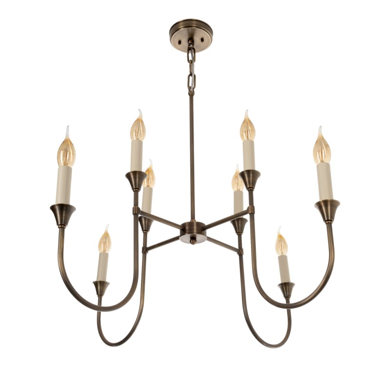 Vespera Brass Lamp ,Crafdeco