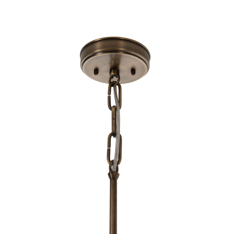 Lampa mosiężna Eliora ,Crafdeco