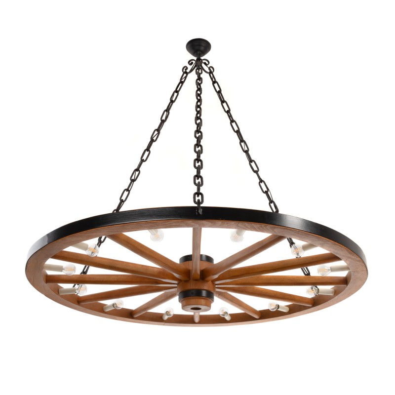 Wagon Wheel Chandelier