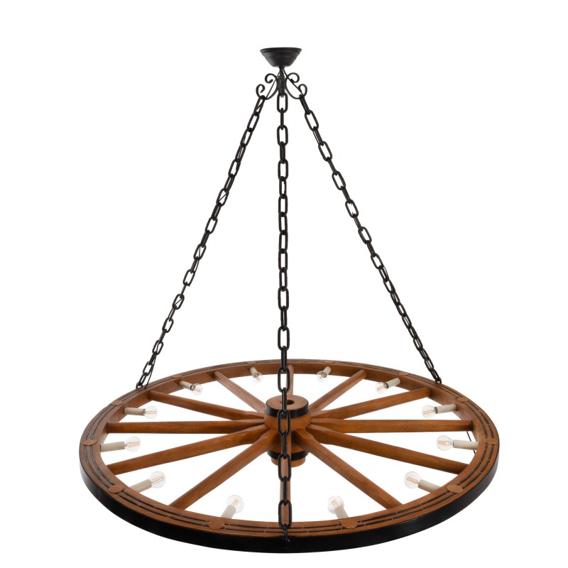 Wagon Wheel Chandelier