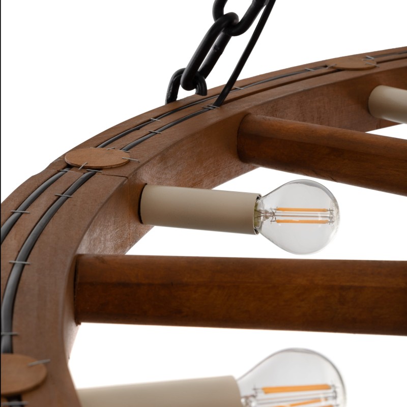 Wagon Wheel Chandelier