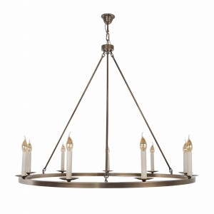 Aurora Brass Chandelier