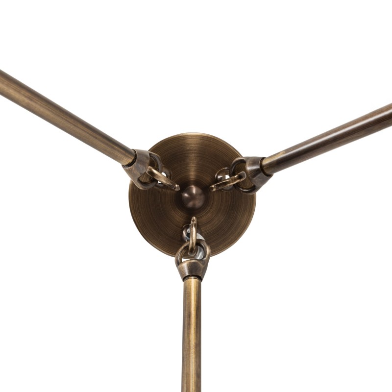 Aurora Brass Chandelier ,  Crafdeco