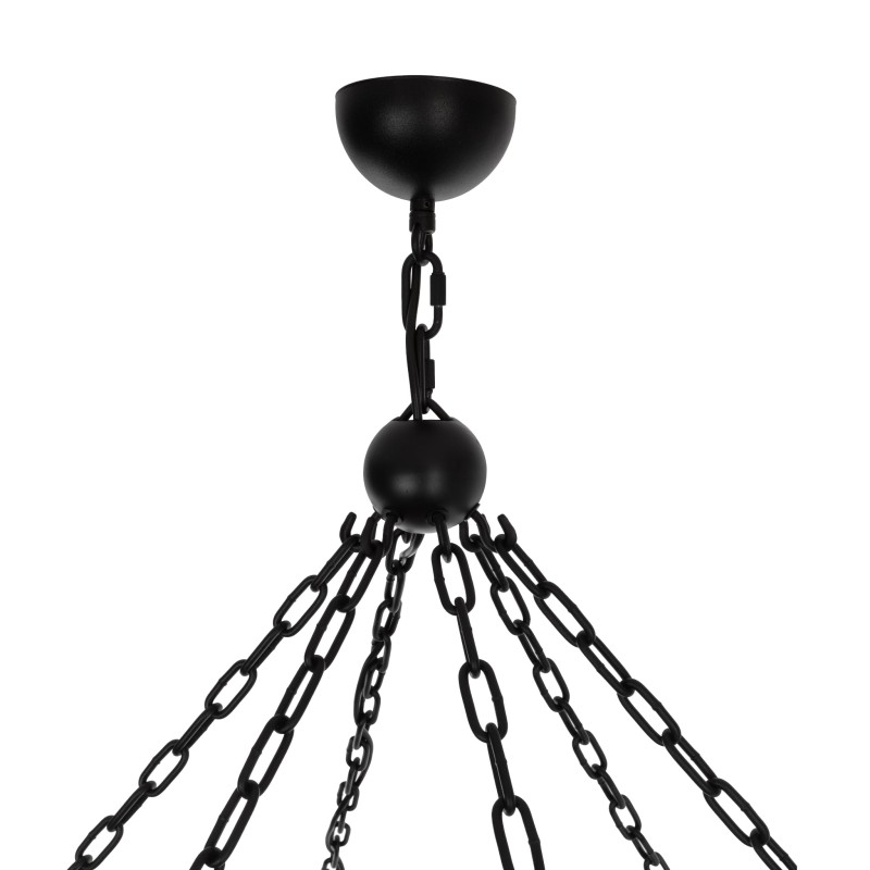 ROTT Black 150 Chandelier, Crafdeco