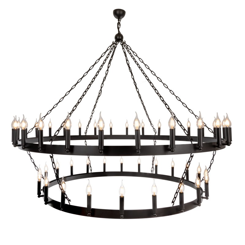 Two-Tier ROTT 120 + 150 Chandelier , Crafdeco