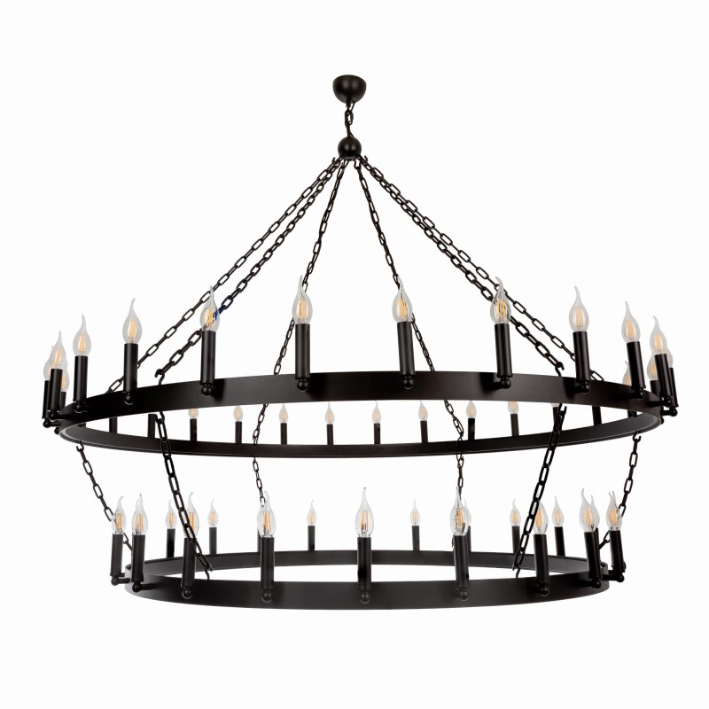 Two-Tier ROTT 120 + 150 Chandelier , Crafdeco