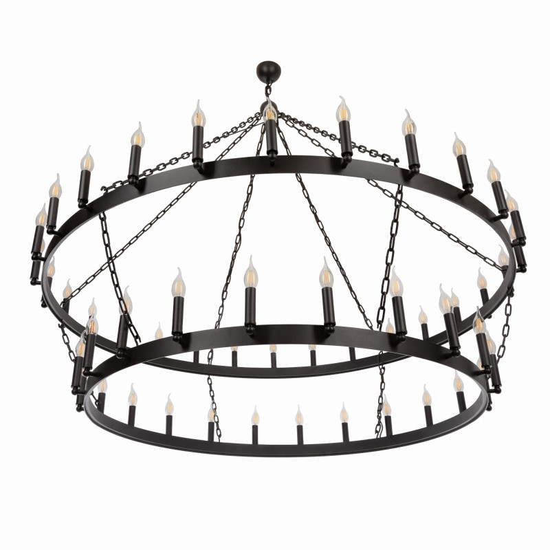 Two-Tier ROTT 120 + 150 Chandelier , Crafdeco