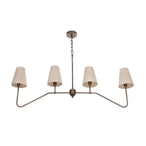 SIMPLE Brass Chandelier