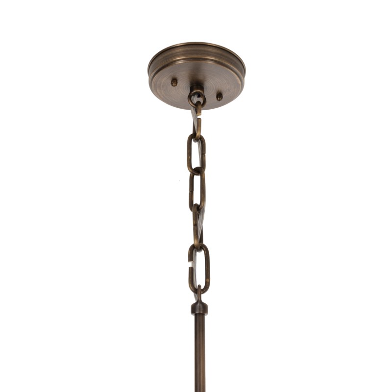 SIMPLE Brass Chandelier