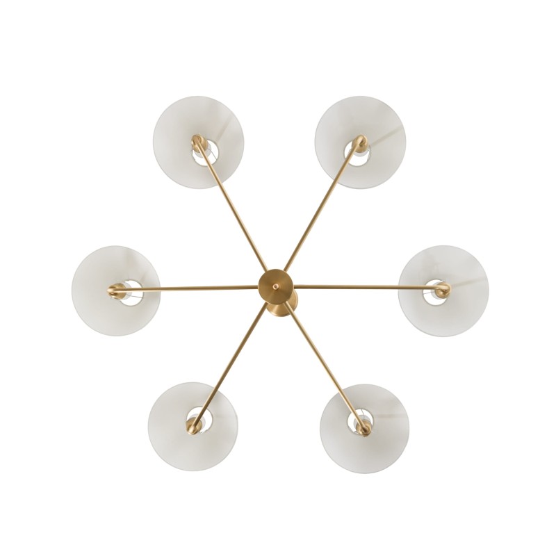 Brushed Brass CLASSY PLUS Chandelier