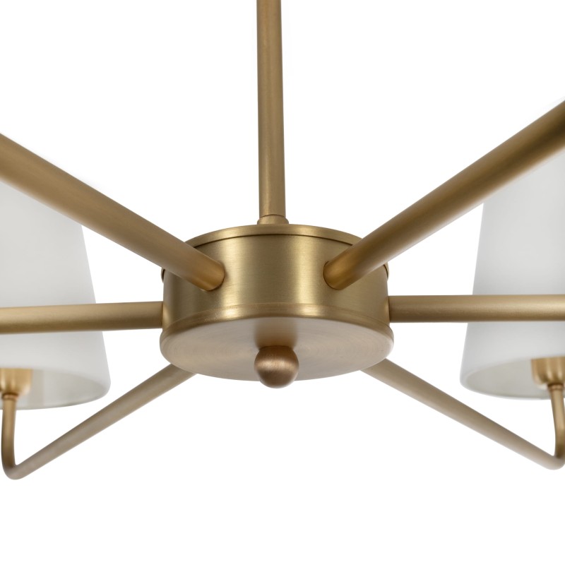 Brushed Brass CLASSY PLUS Chandelier