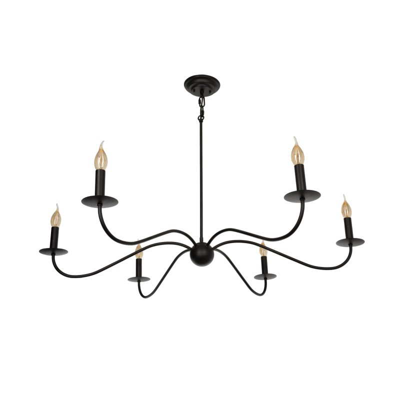 Elegant Black Chandelier 100