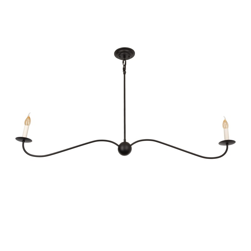 Elinea Black Lamp -without a lampshade