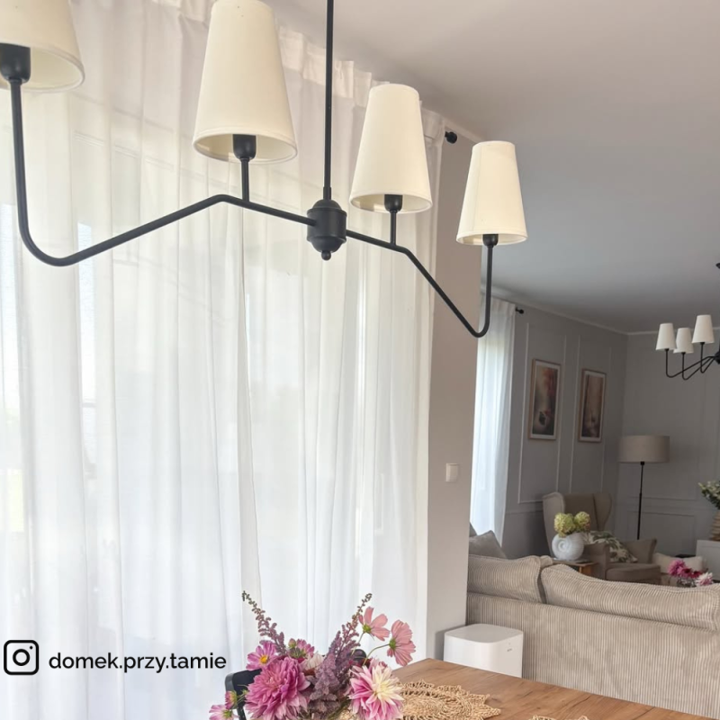 SIMPLE Chandelier Black -Crafdeco