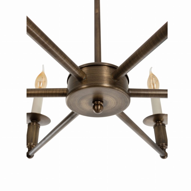 Gloria brass chandelier