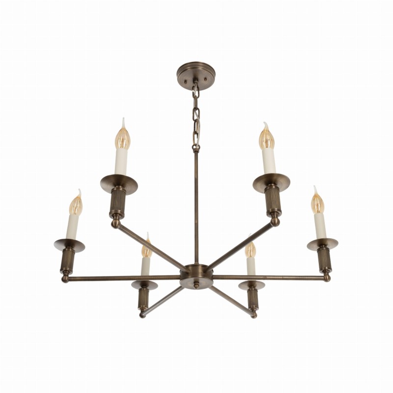 Gloria brass chandelier