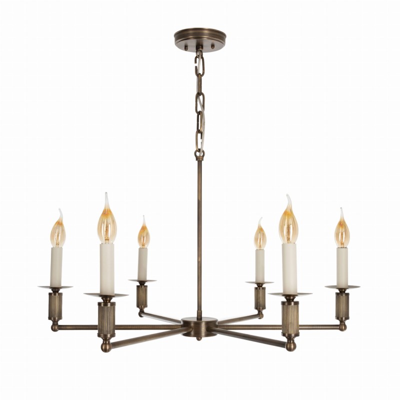 Gloria brass chandelier