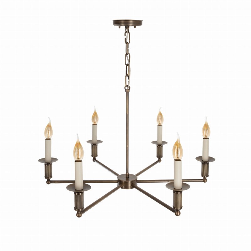 Gloria brass chandelier