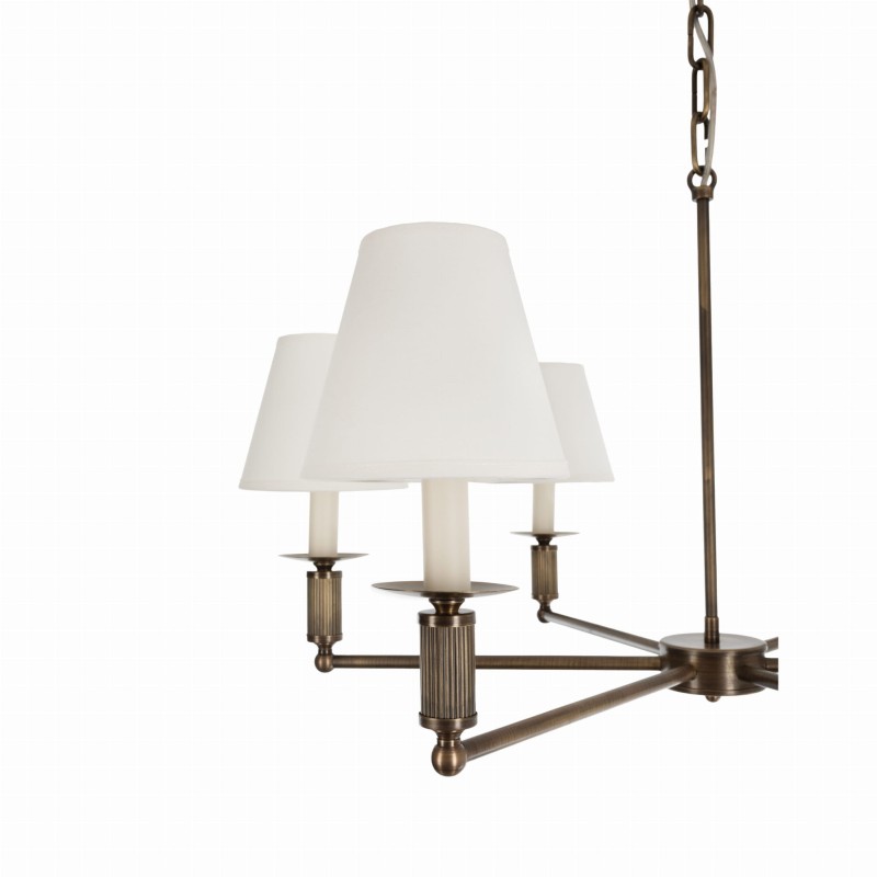 Gloria brass chandelier