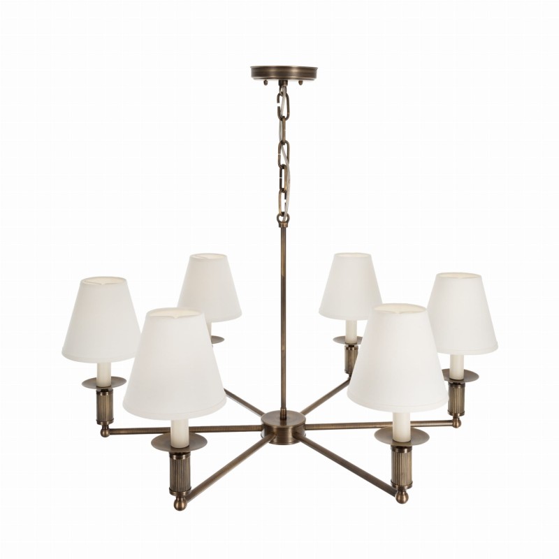 Gloria brass chandelier
