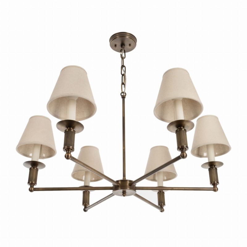 Gloria brass chandelier